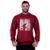 Blusa Moletom Basic Masculina MXD Conceito MTB Mountain Bike Ciclismo Ride Bike - Vermelho