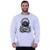 Blusa Moletom Basic MXD Conceito Sem Touca Academia Fitness Casual - Branco