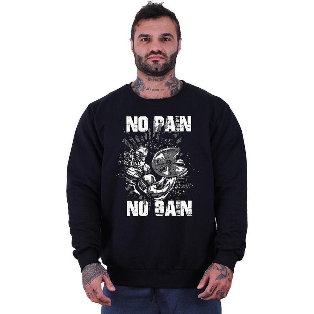 Blusa Moletom Basic MXD Conceito Sem Touca Treino Fitness Hard
