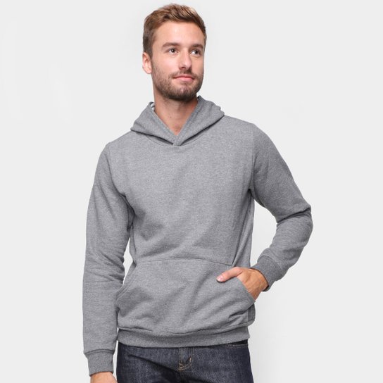 Blusa Moletom Basicamente Com Capuz Masculino - Chumbo é ruim? Blusa Moletom Basicamente Com Capuz Masculino - Chumbo é boa?
