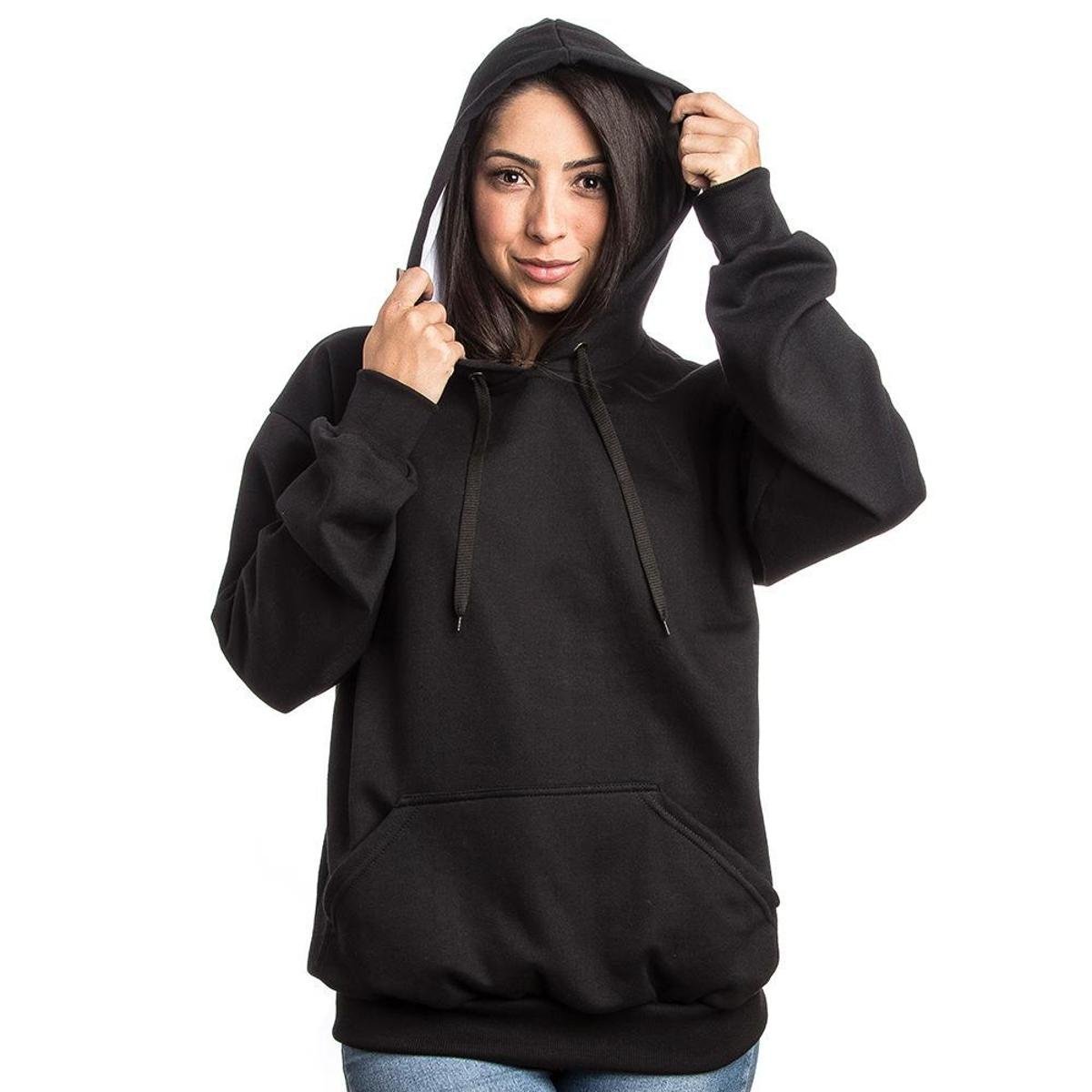black women's zip up moletom com capuz