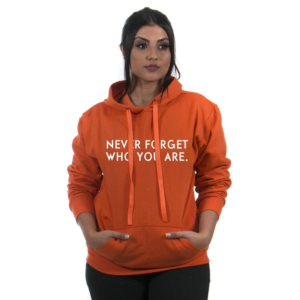 boys lie orange moletom com capuz
