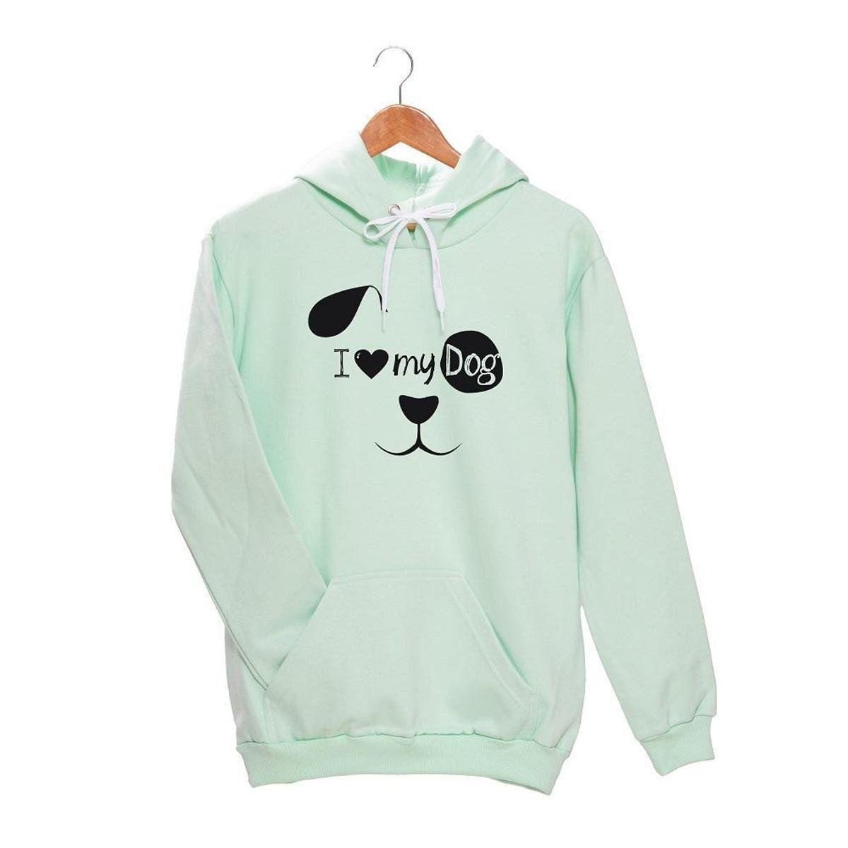 moletom com capuzs with dog designs