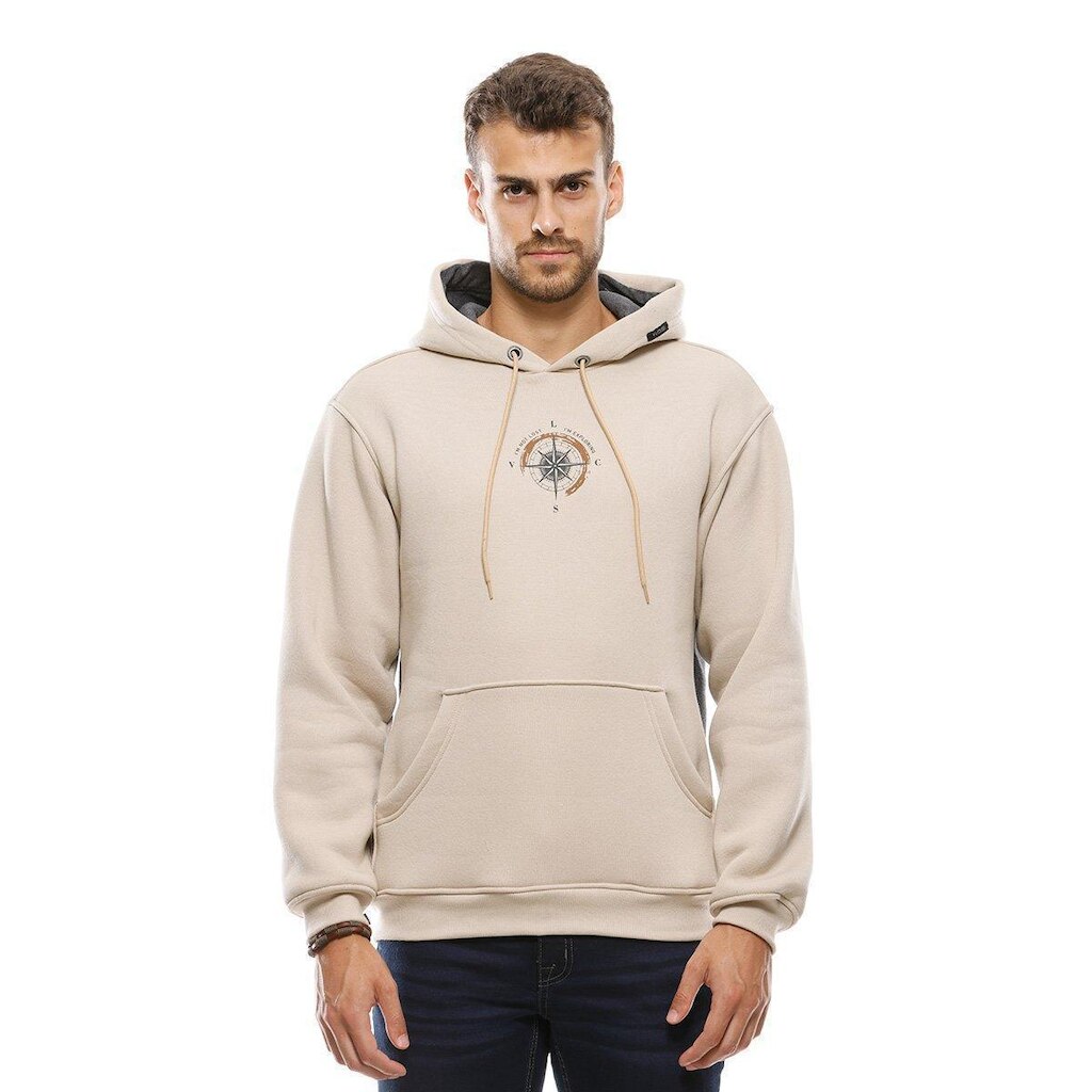 Blusa Moletom Canguru VLCS Bússola Masculina