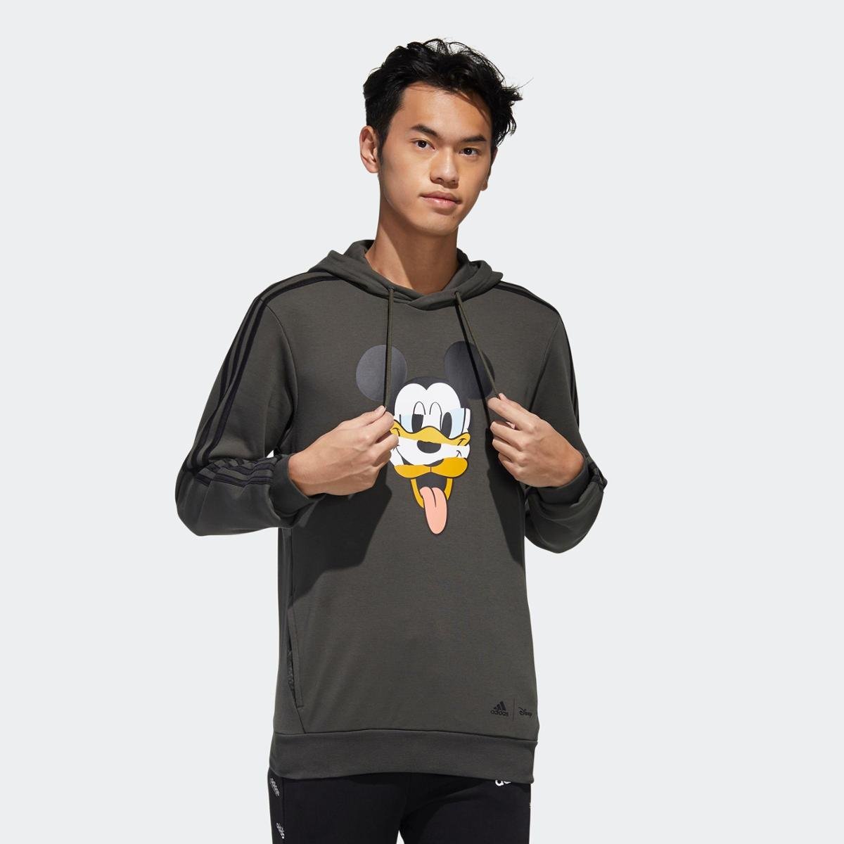 adidas cartoon moletom com capuz