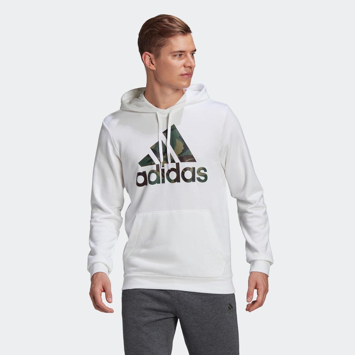 adidas pullover moletom com capuz black