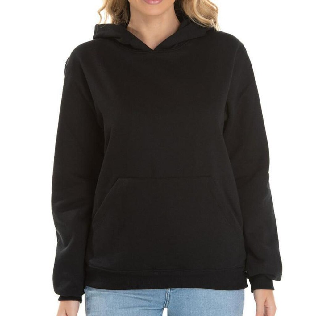 Blusa Moletom Cwb Canguru Feminina