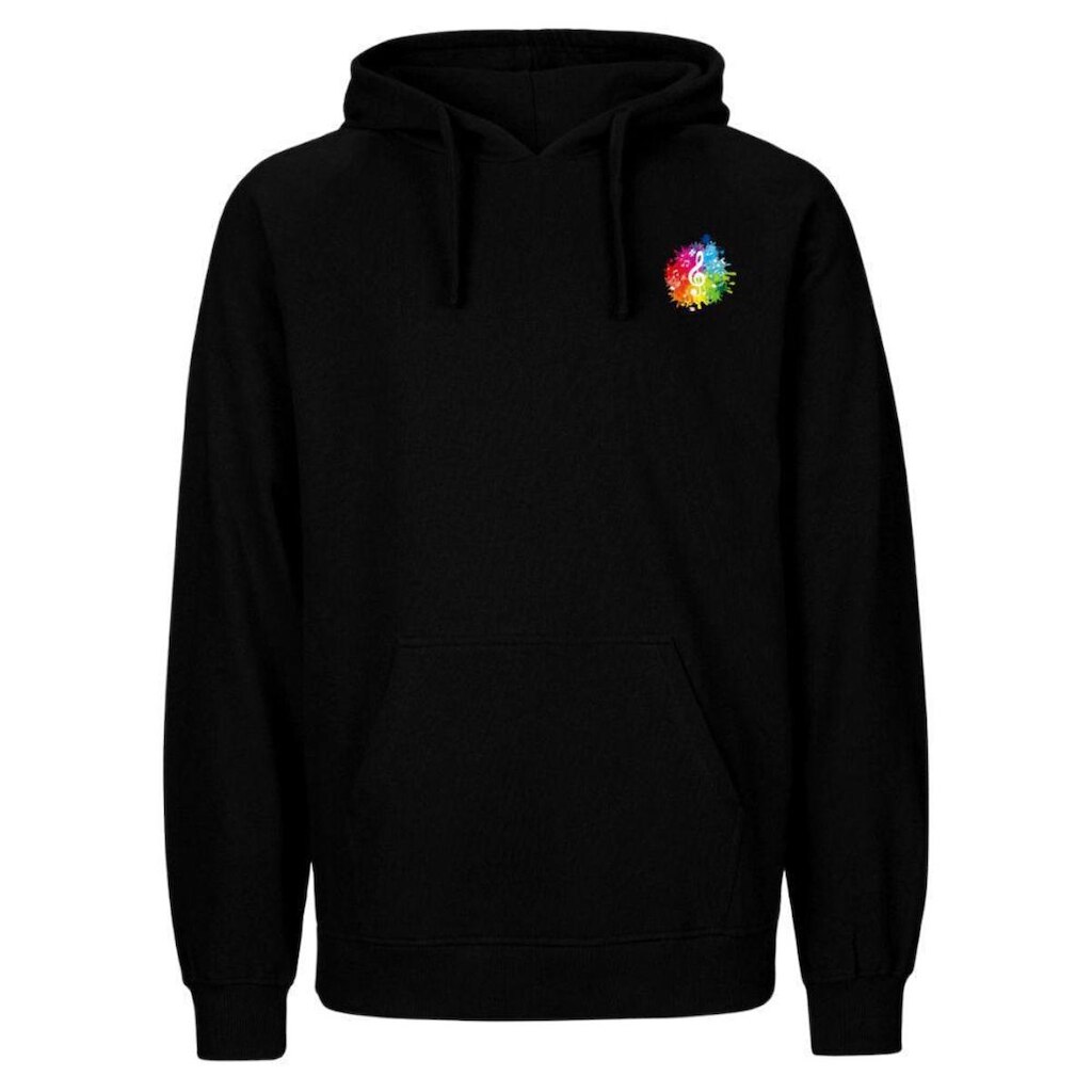 Blusa Moletom Estampada Abrigo De Frio Com Capuz E Bolsos