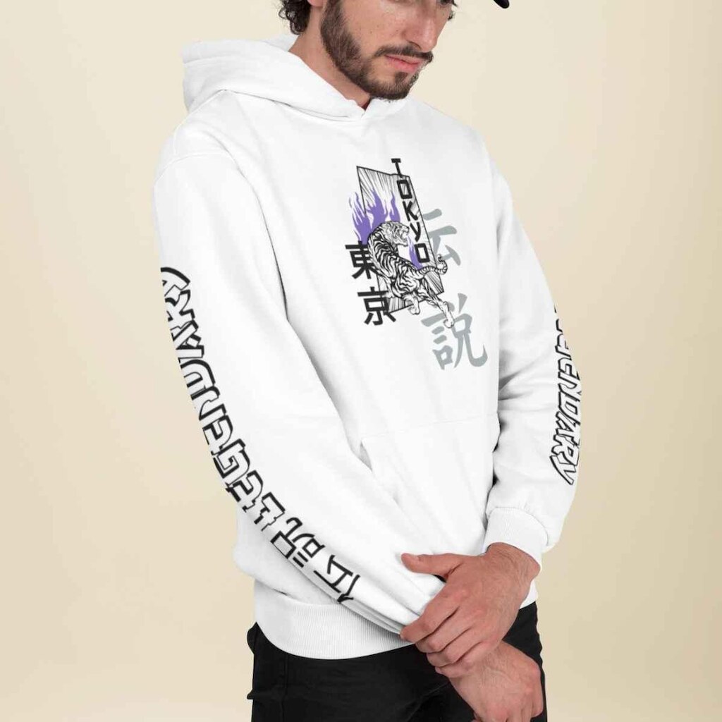 Blusa Moletom Estampado Casual Legendary