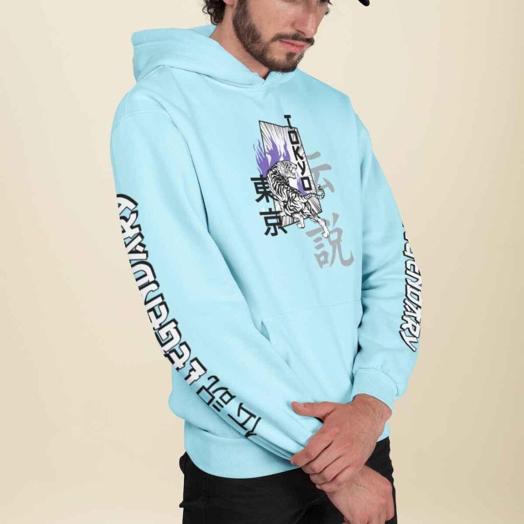 Blusa Moletom Estampado Casual Legendary