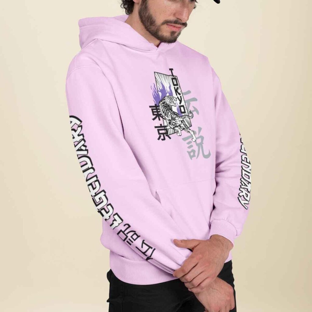 Blusa Moletom Estampado Casual Legendary