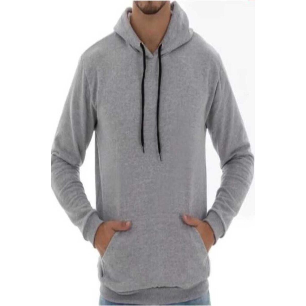 Blusa Moletom Felpado Canguru Masculino Com capuz