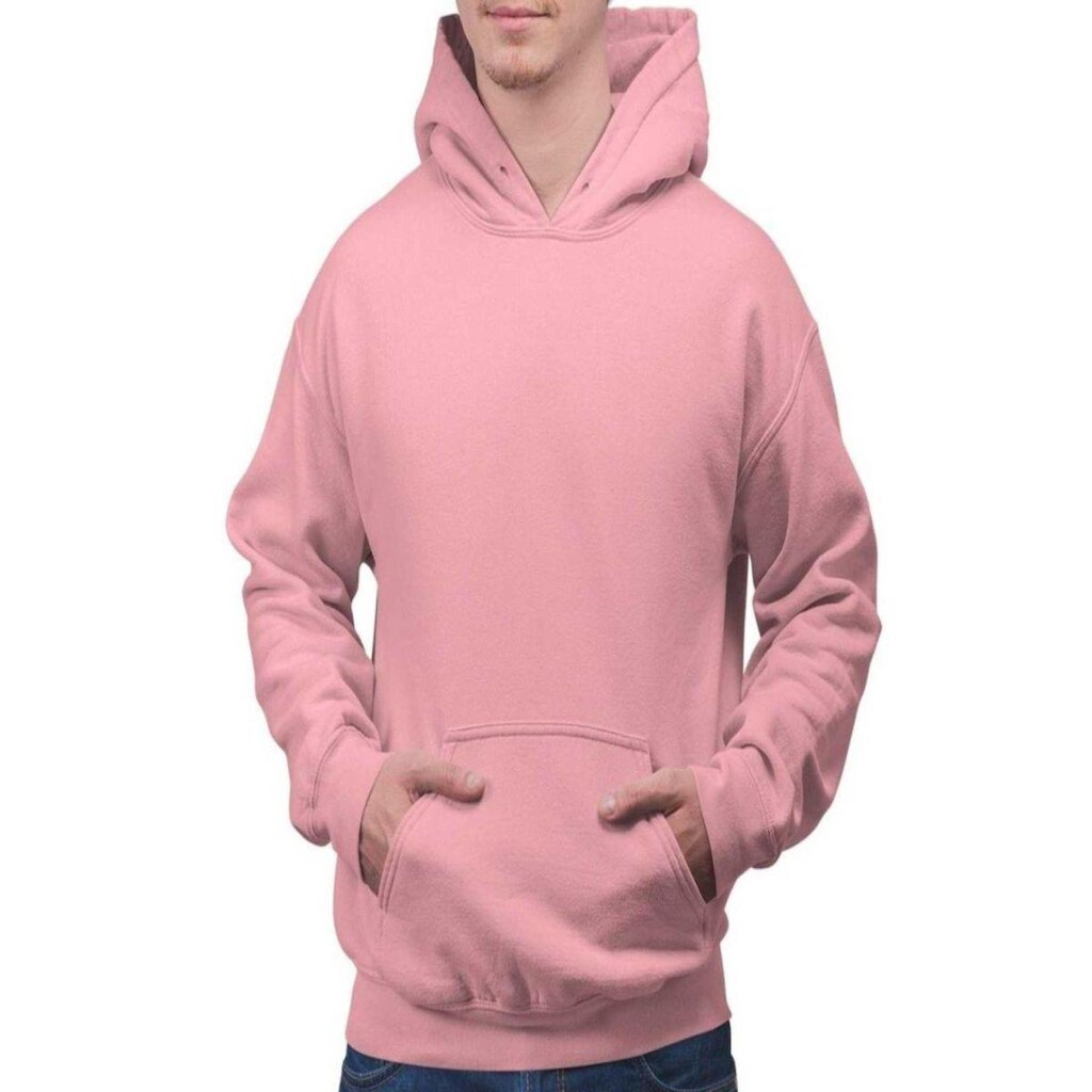 Blusa Moletom Felpado Canguru Masculino Com capuz