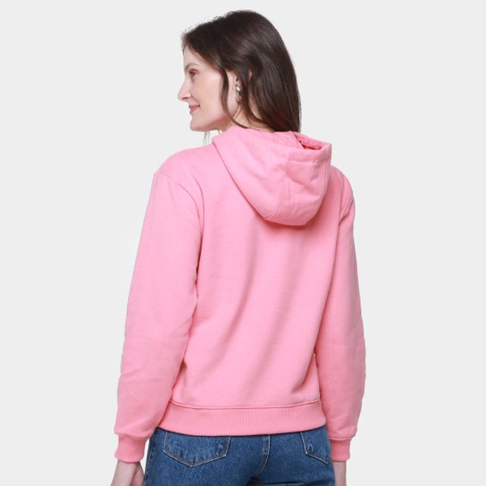 Blusa Moletom Fila Heritage Essential Com Capuz Feminino