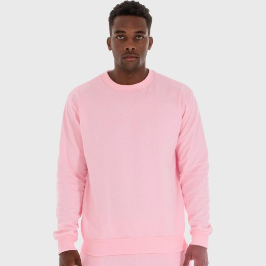 Moletom Masculino Blusa Moletom Gola Redonda Blusa Moletom Gola