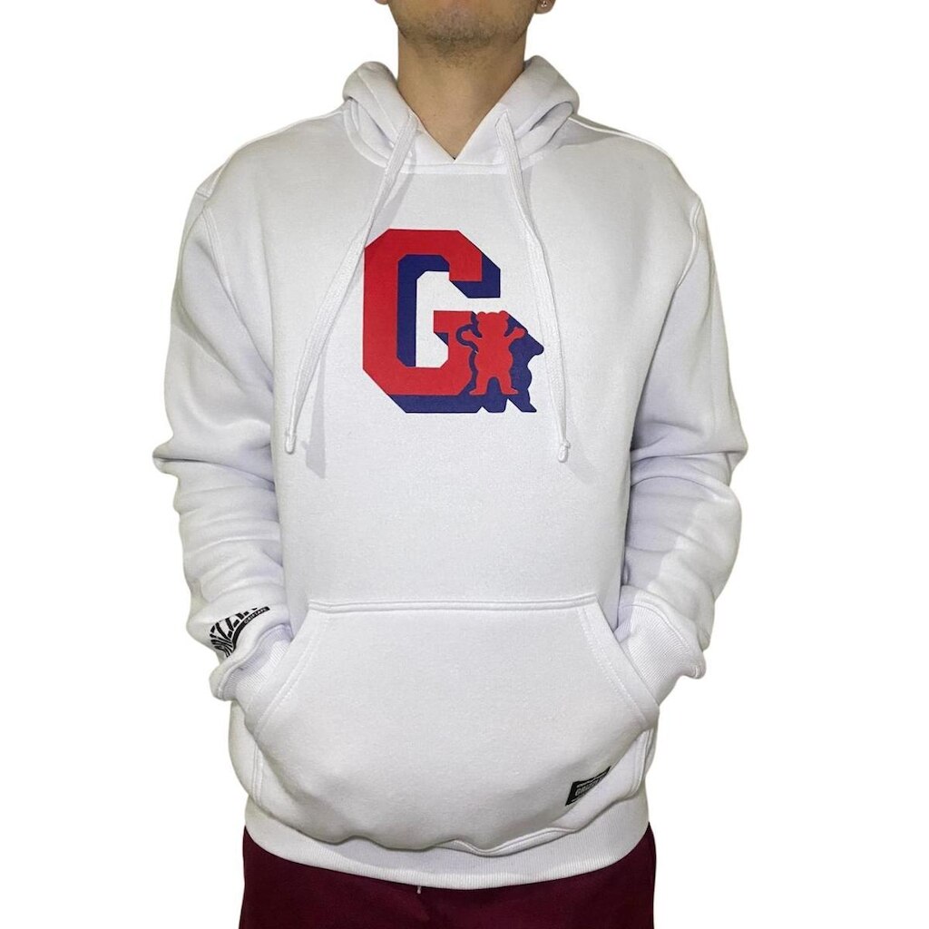 Blusa Moletom Grizzly Branca