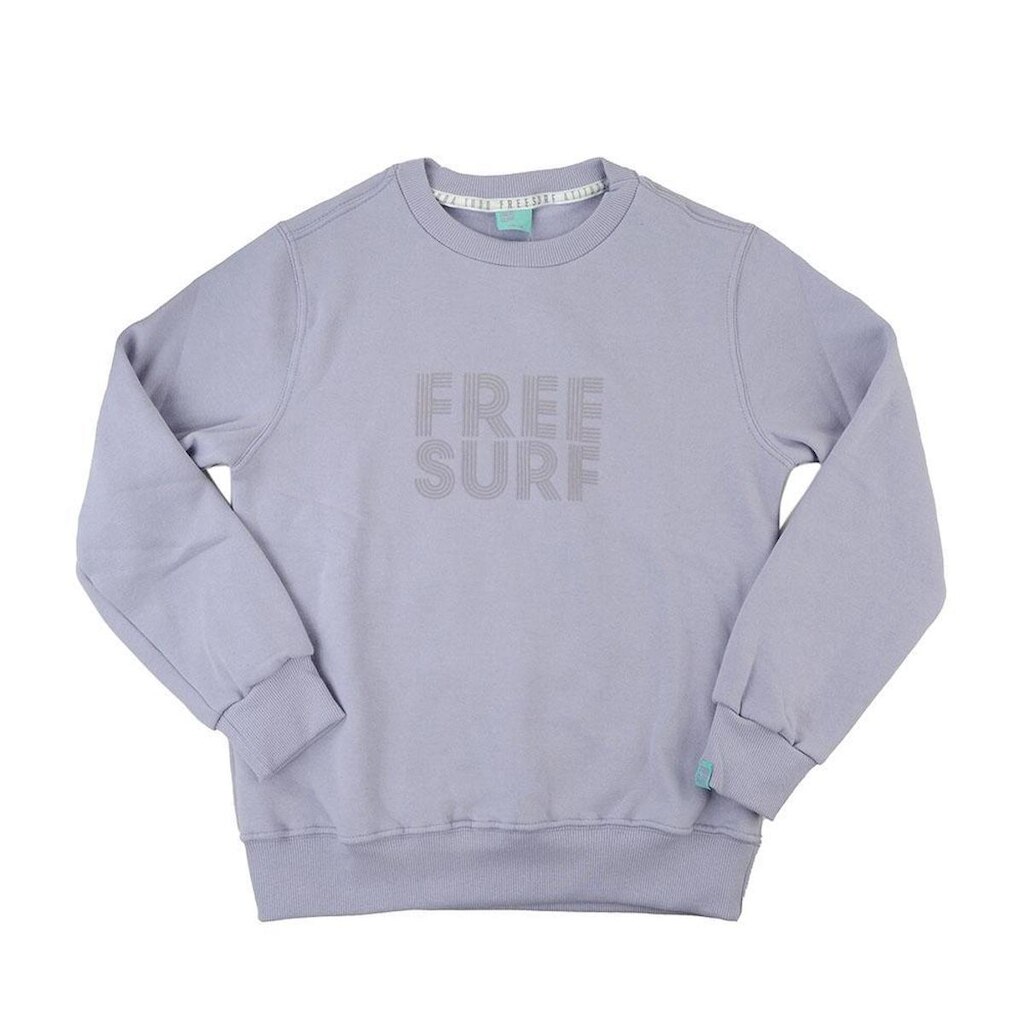 Blusa Moletom Infantil Freesurf Lines Lilás - 14100
