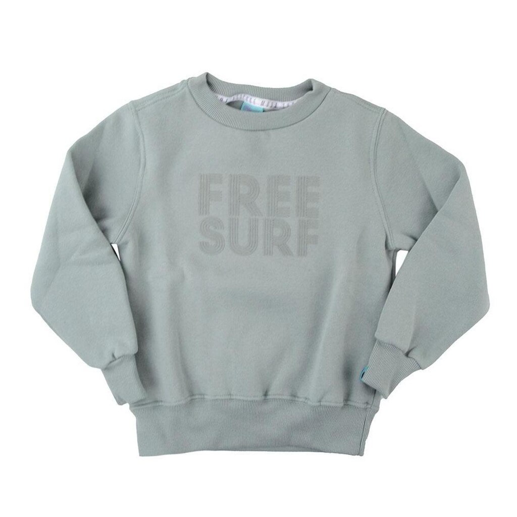 Blusa Moletom Infantil Freesurf Lines Verde - 14100