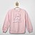 Blusa Moletom Infantil Hering Kids Anime Menina - Rosa Claro