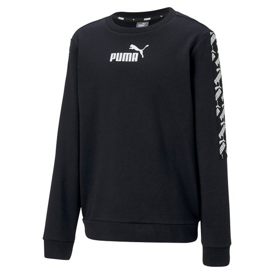 Blusa Moletom Infantil Puma Amplifield Crew TR Masculina - Preto é ruim? Blusa Moletom Infantil Puma Amplifield Crew TR Masculina - Preto é boa?