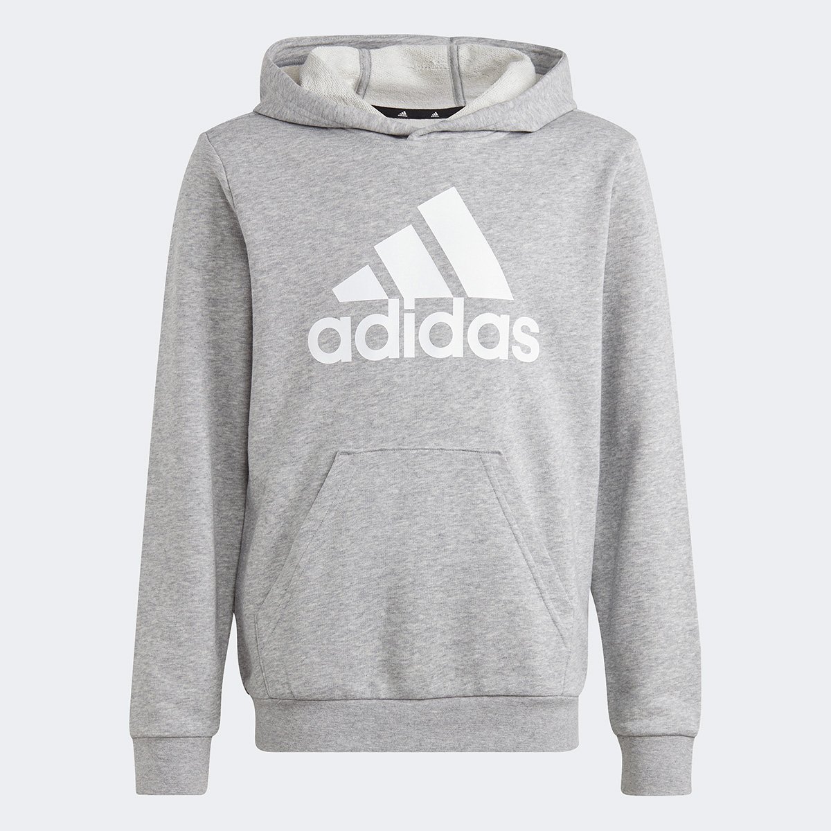 Blusa Moletom Juvenil Adidas Big Logo com Capuz
