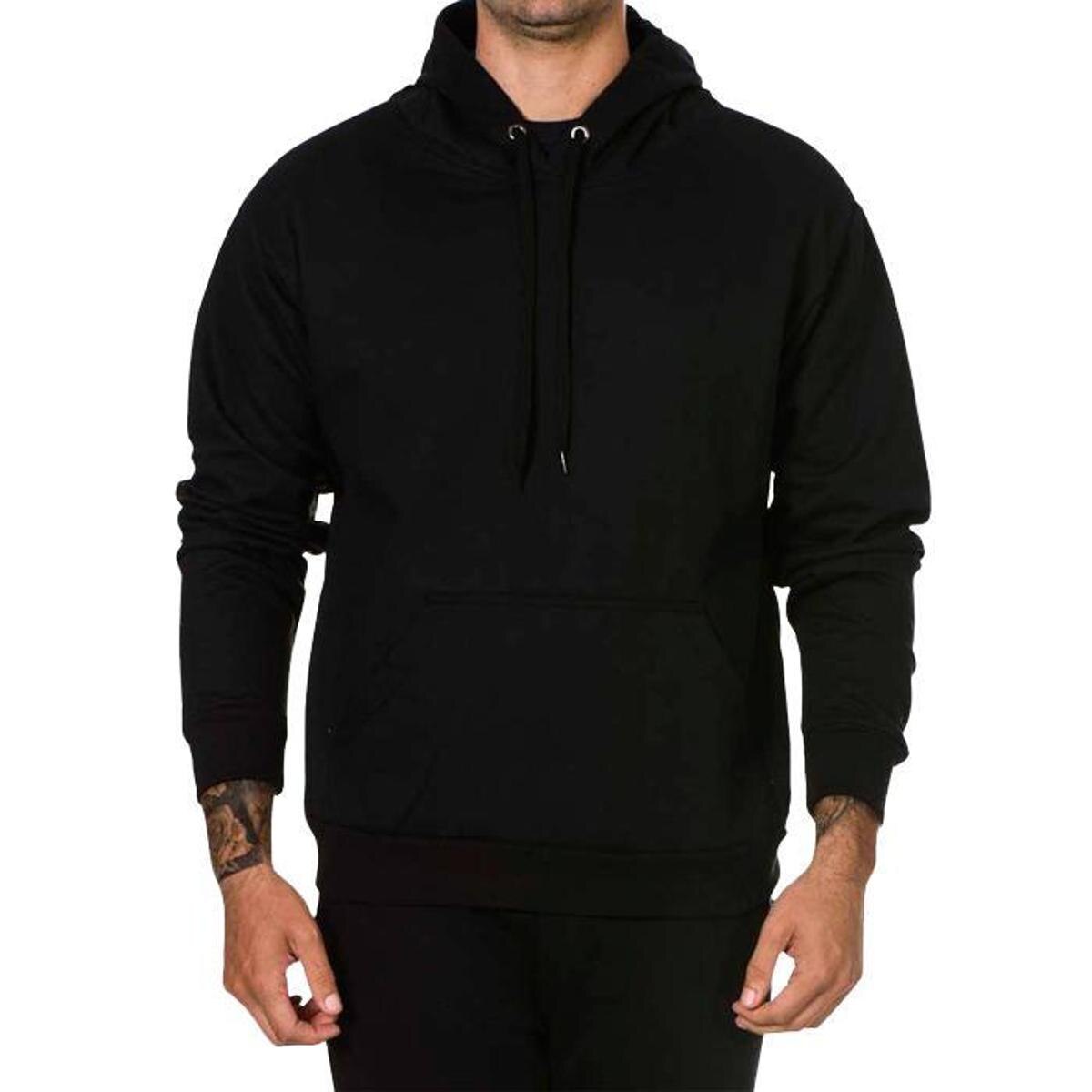 layered moletom com capuz