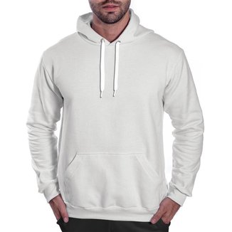 Blusa Moletom Liso Masculino E Feminino De Frio Canguru