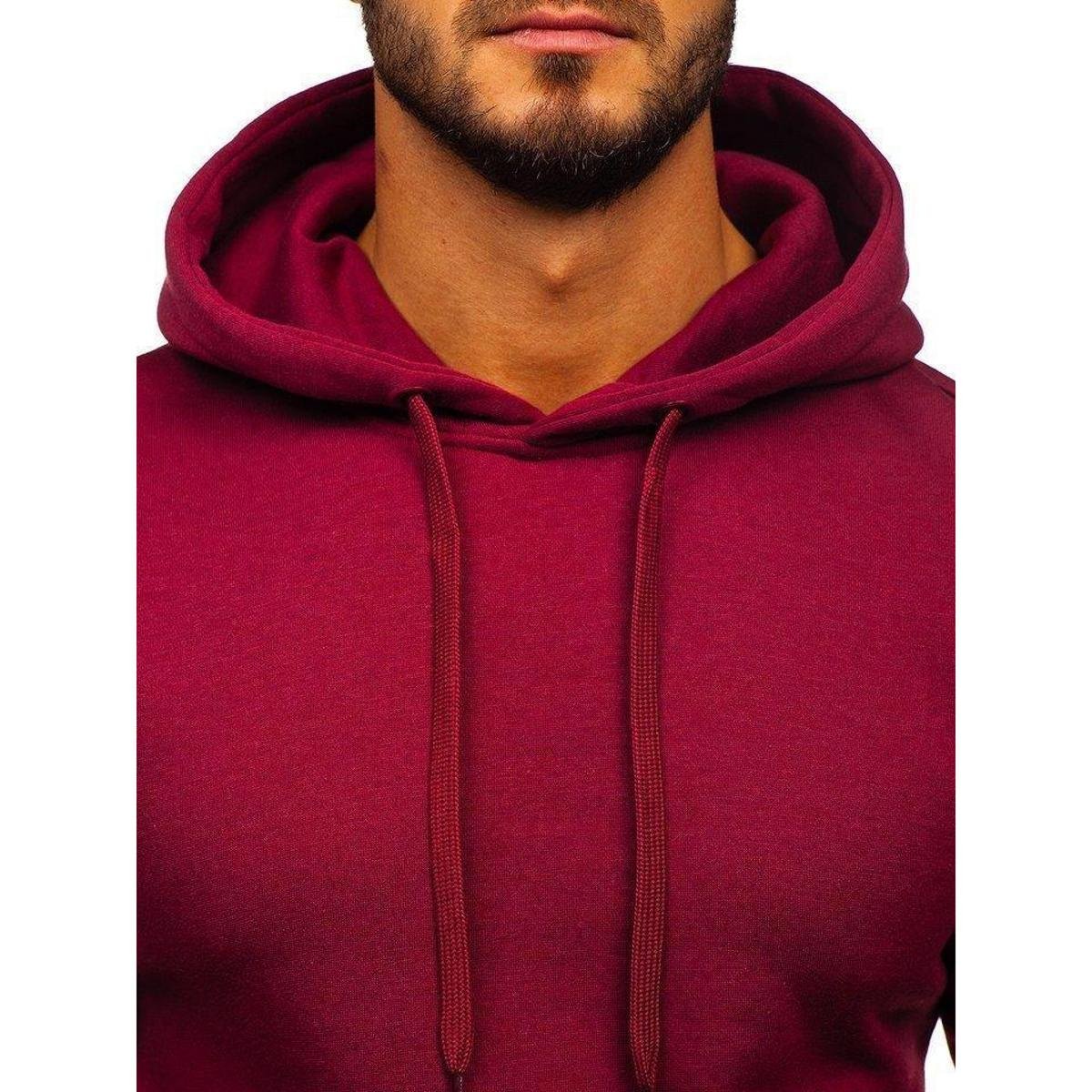 unprinted moletom com capuzs