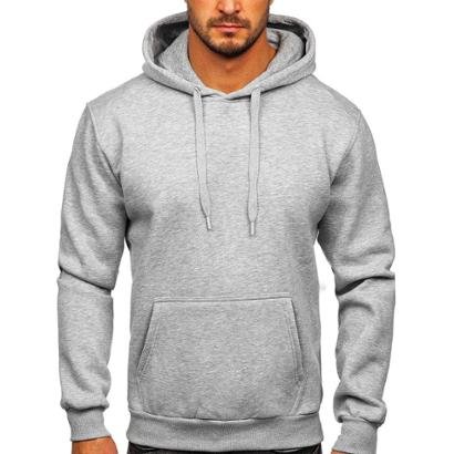 ash gray moletom com capuz