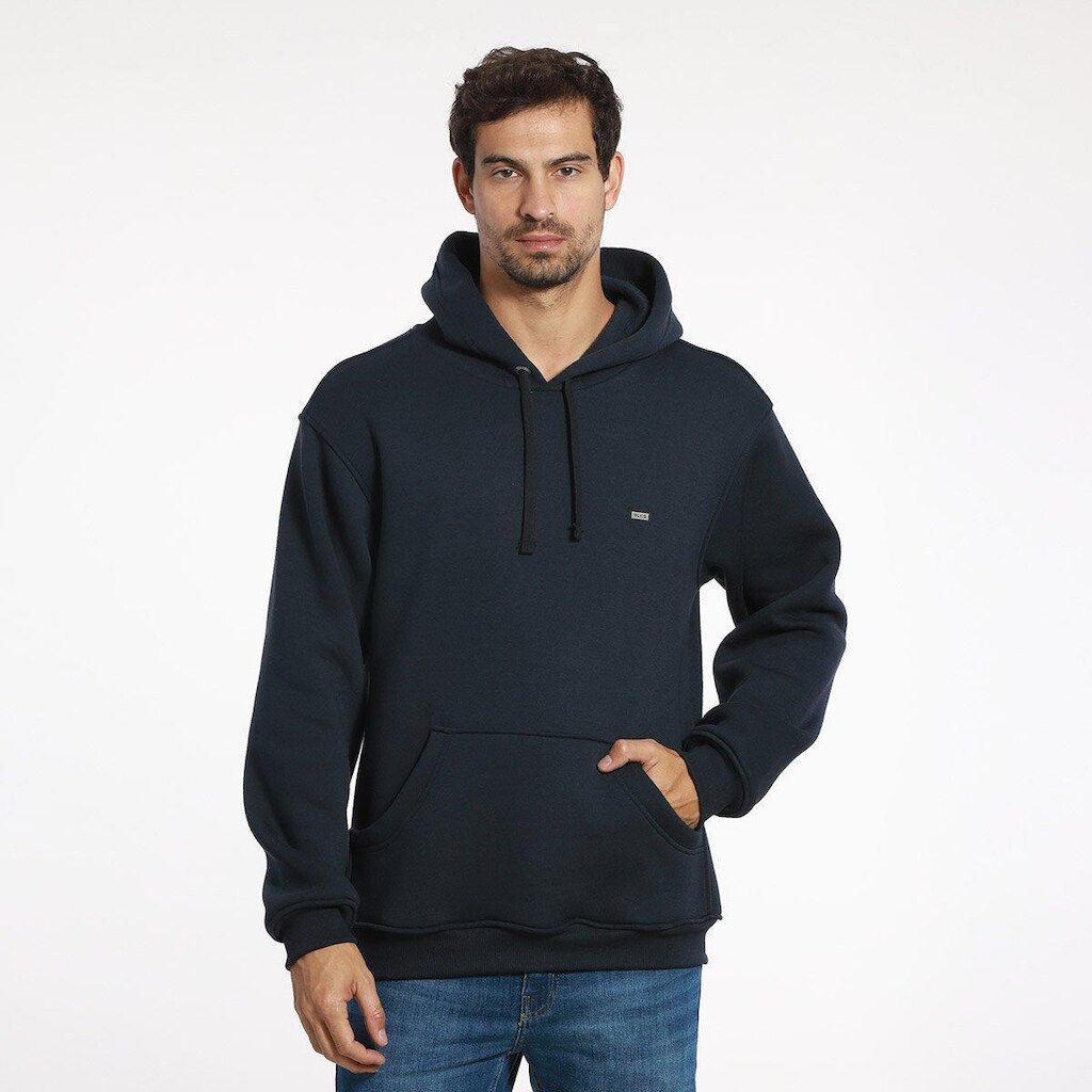 Blusa Moletom Masculina Detail VLCS Azul