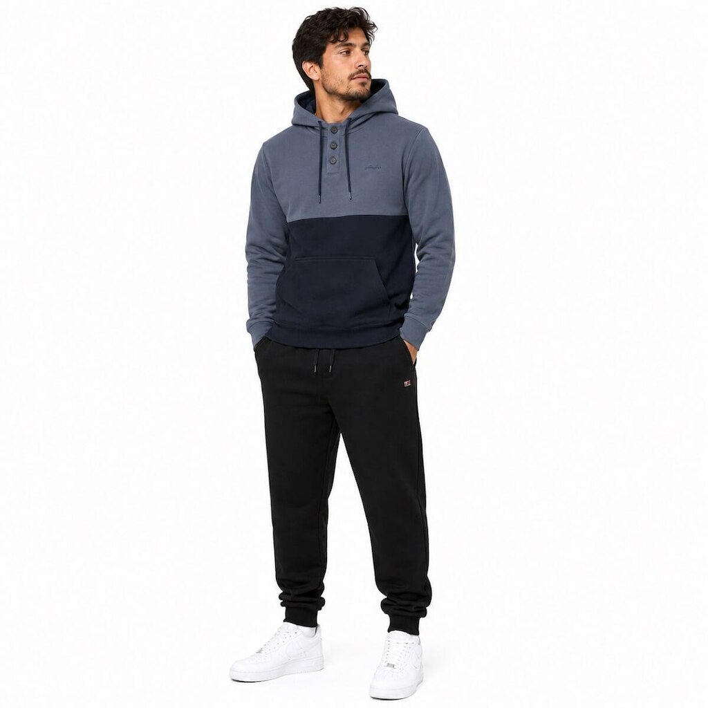 Blusa Moletom Masculina Dixie com Capuz 14.11.0363 Marinho