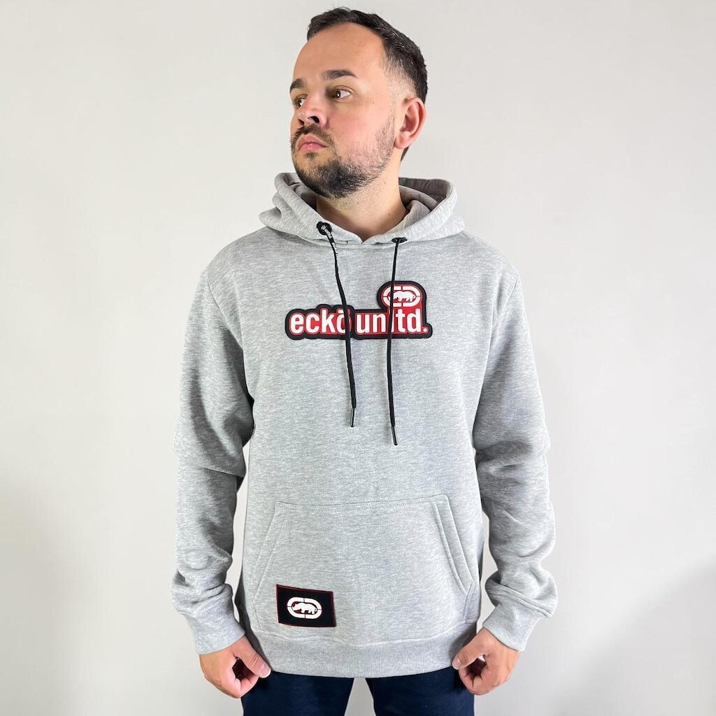 Blusa Moletom Masculina Ecko Unltd Original Capuz Canguru Streetwear Inverno