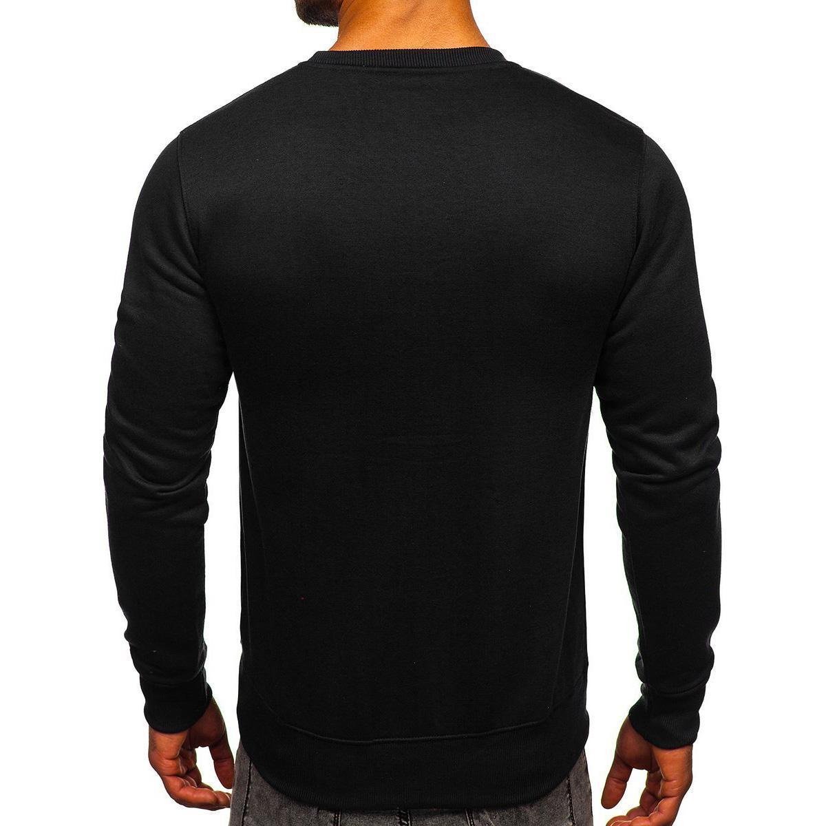 cheap plain black moletom com capuzs