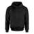 Blusa Moletom Masculina Liso Algodão Com Capuz Bolso - Preto - Preto
