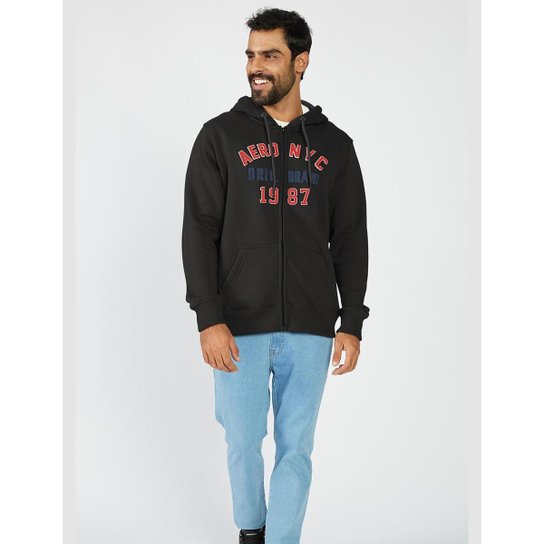 Moletom Masculina Moletom Bras Aeropostale Moletom Aberto Blusa