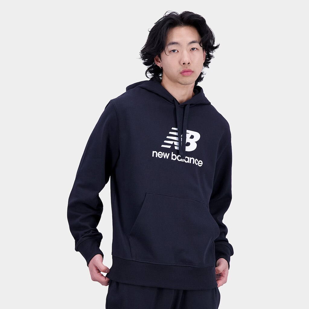 Blusa Moletom New Balance Essentials Basic c/ Capuz Masculina