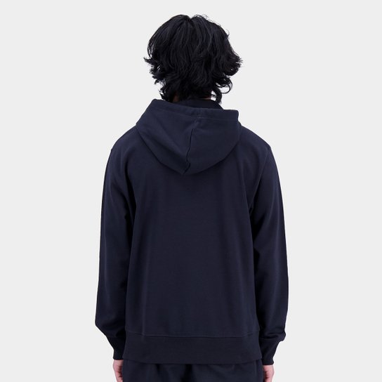 Blusa Moletom New Balance Essentials Basic c/ Capuz Masculina