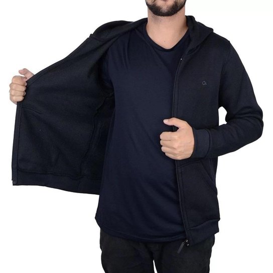 BLUSA MOLETOM OGOCHI MASCULINA 26490011 Preto Netshoes