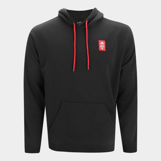 Blusa Moletom São Paulo DNA Adidas com Capuz Masculina - Preto é ruim? Blusa Moletom São Paulo DNA Adidas com Capuz Masculina - Preto é boa?