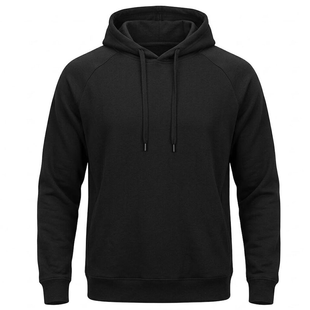 Blusa Moletom Speedo Slim Basico Masculino Preto