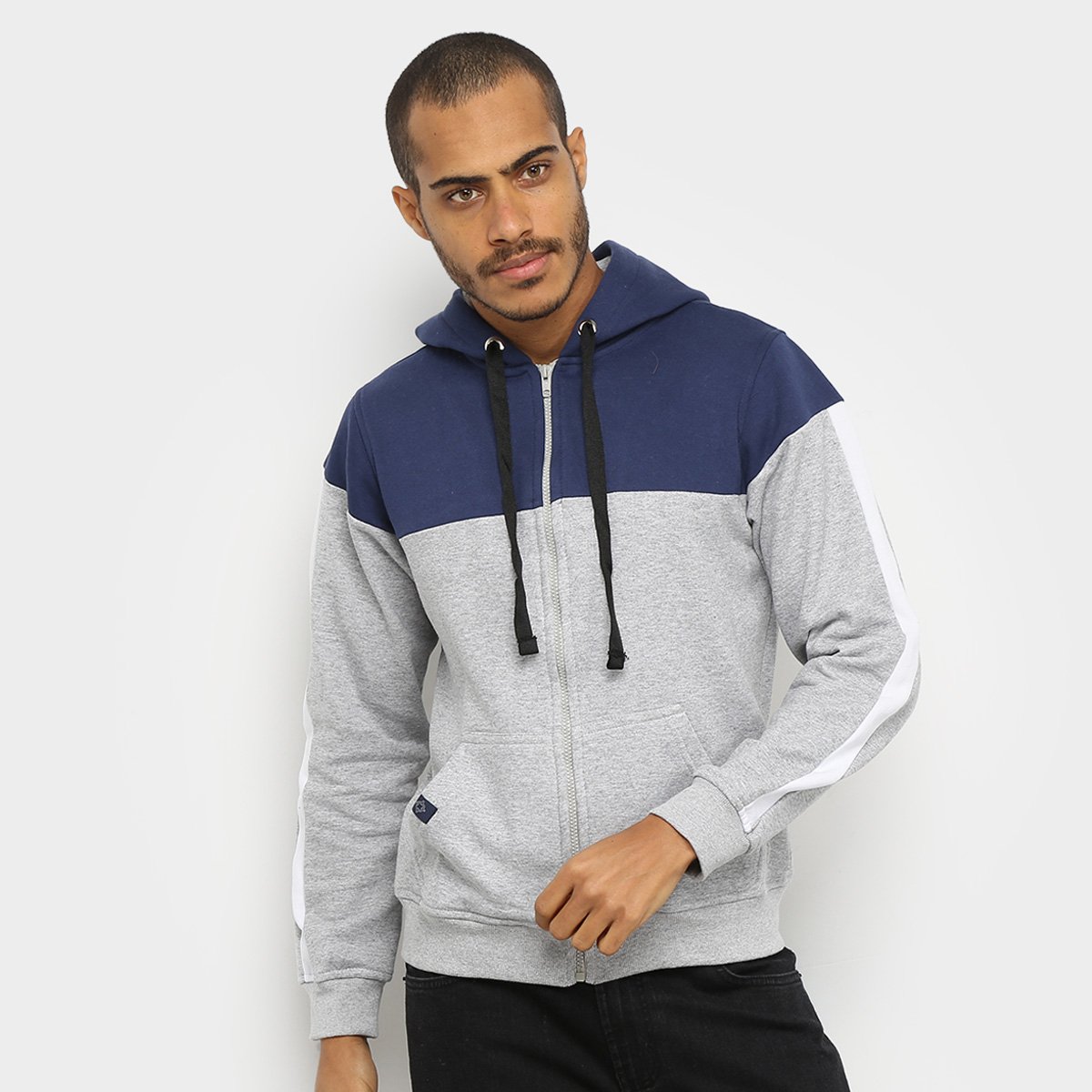 nike hybrid full zip moletom com capuz