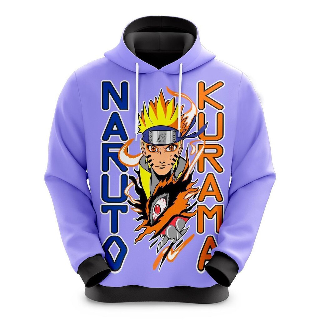 Blusa Moletom Sublimação Blusão Full Print com Capuz Anime Novidade