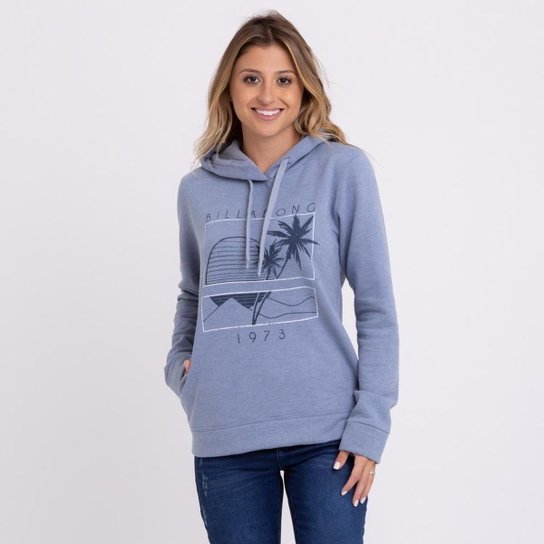 Blusa Moletom Sun Billabong - Azul