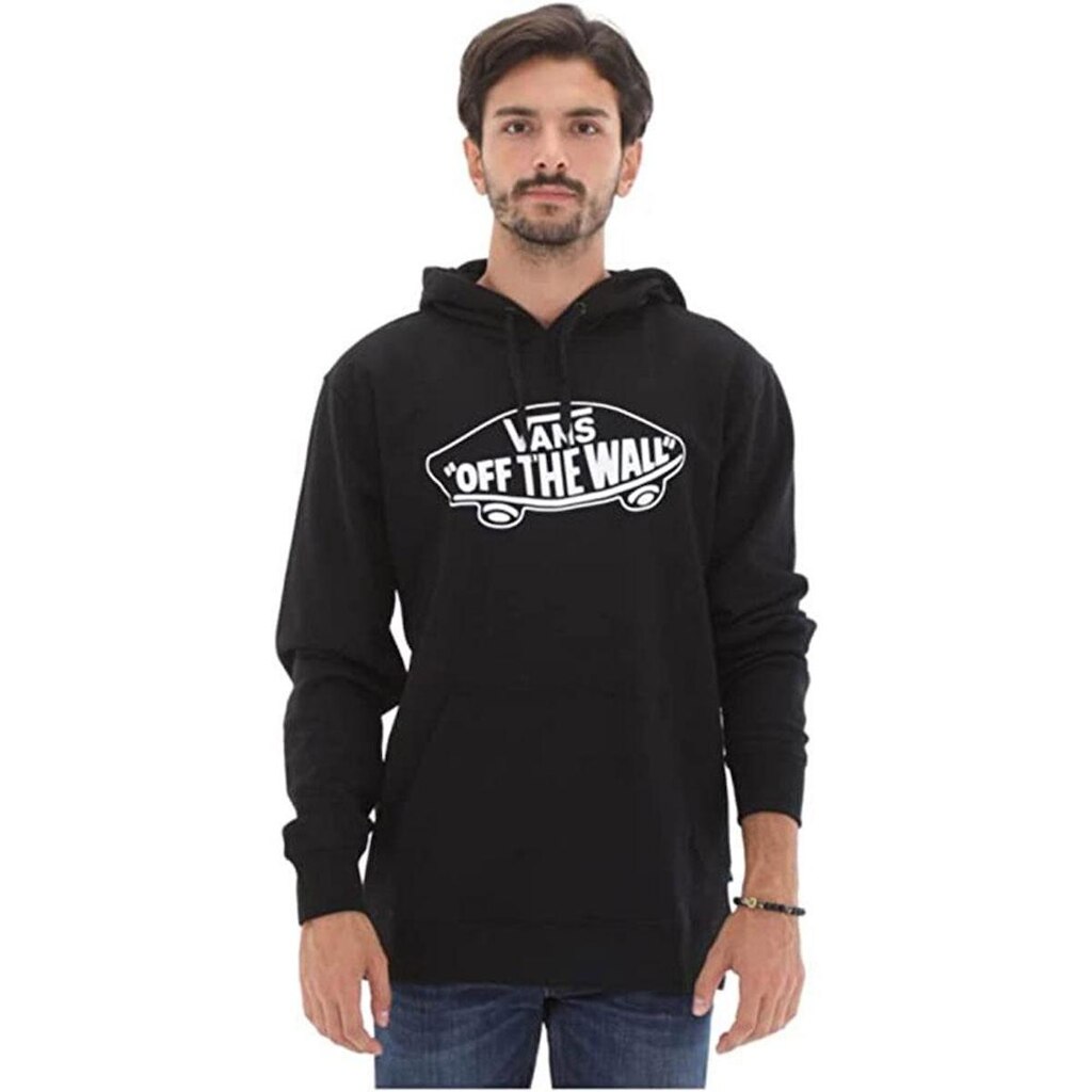 Blusa Moletom Vans Algodao Preta