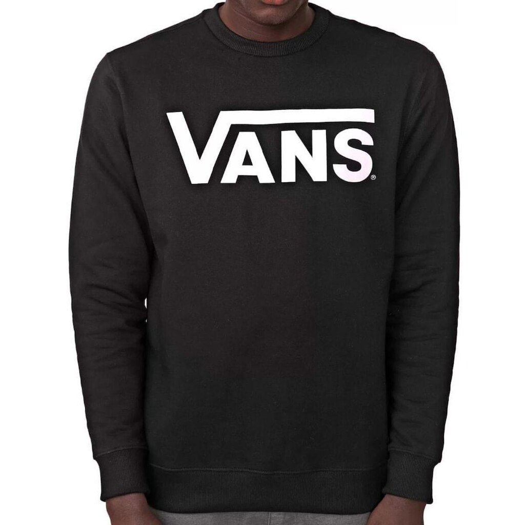 Blusa Moletom Vans Preta