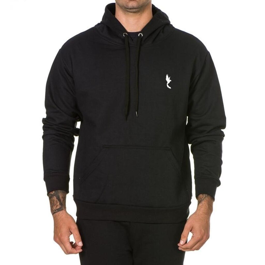 Blusa Moleton Ararinha Bolso Canguru Moletom Capuz