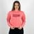 Blusa Nicoboco Moletom Cropped Fechada Feminina - Rosa