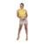 Blusa Nino Danieli Feminina Gola Alta com Drapeado - Pink