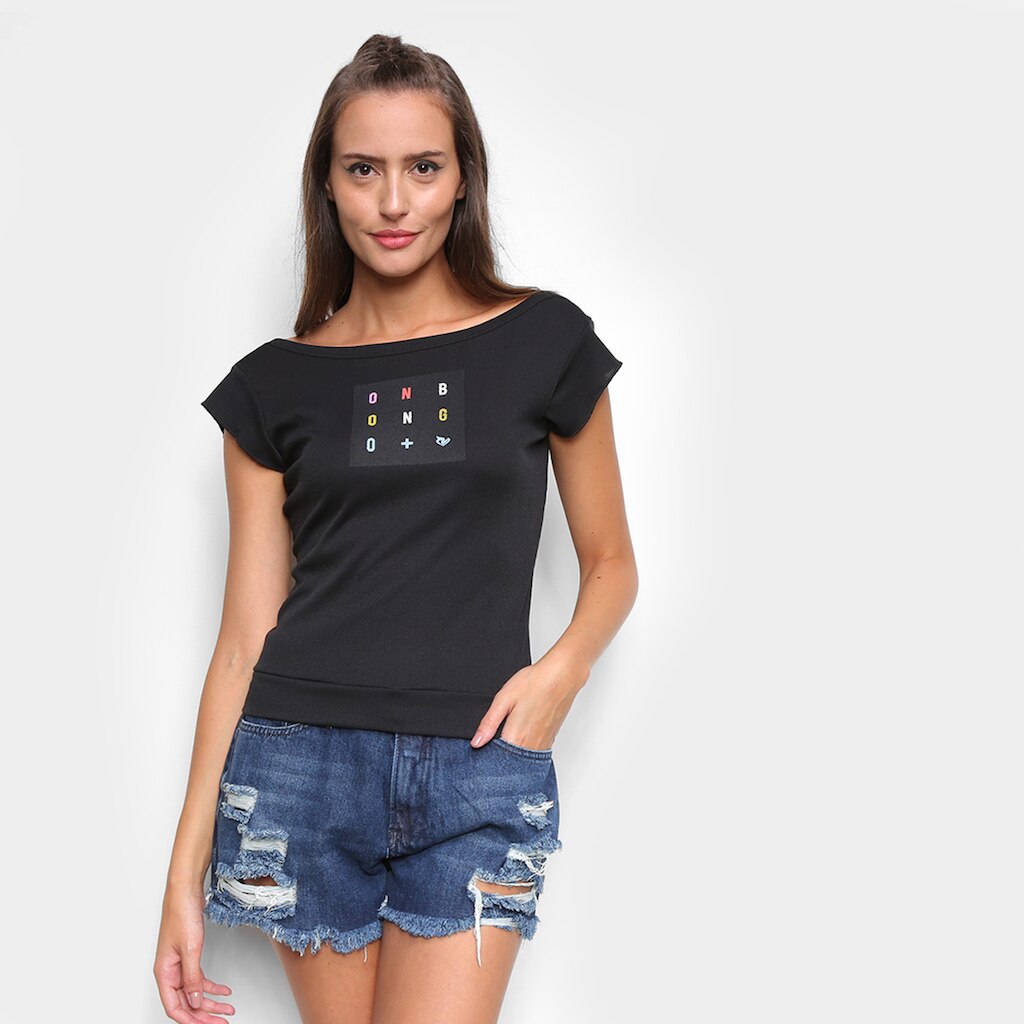 Blusa Onbongo Box Lettering Feminina