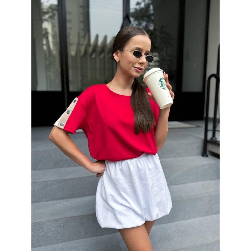 Blusa Ponto Roma Raissa